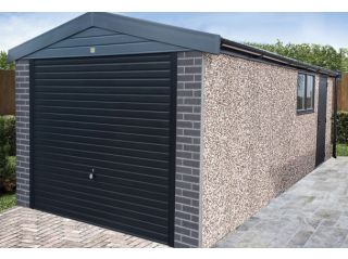 The fantastic looking Anthracite Apex garage