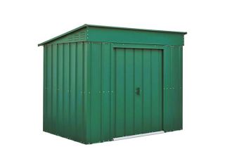 The Globel low shed is ideal if a full height shed isn't required