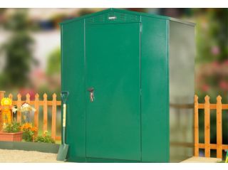 A single bay Edale (5'2" x 3'7") in green